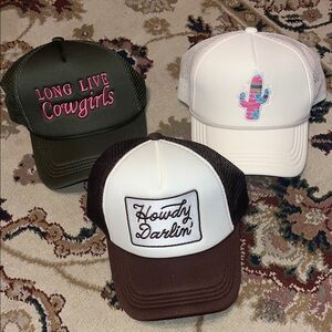 Western trucker hats